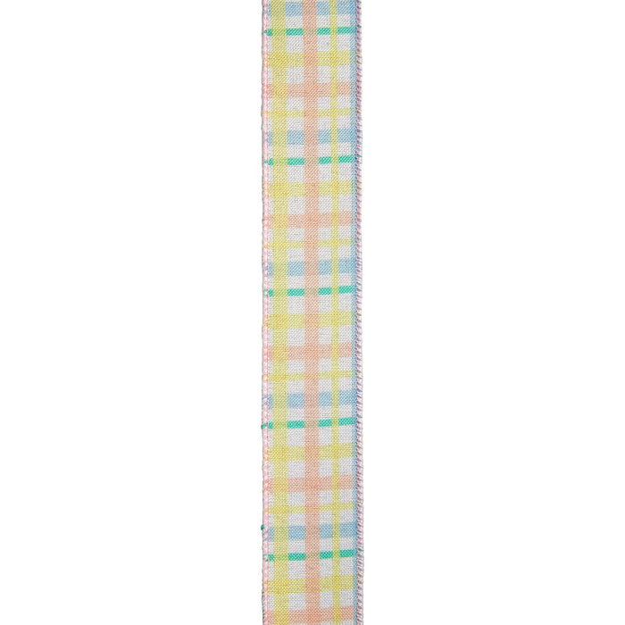 #9 Wired Skittle Ribbon - Pastel Multicolor