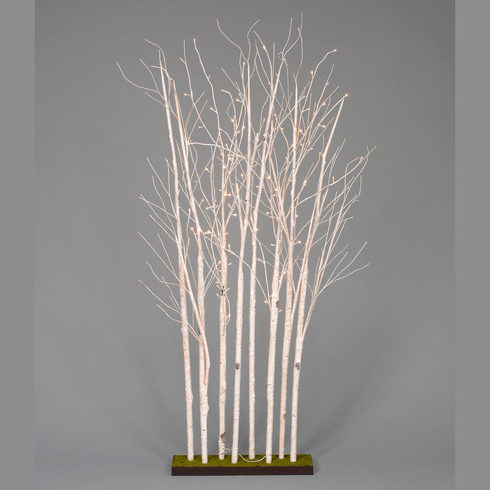 Faux Birch Forest