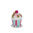 5.5 in Cupcake Ornament - Multicolor
