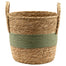 Sage Seagrass Tree Cover Basket Large