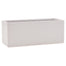 10" Ceramic Rectangle Planter - Matte White