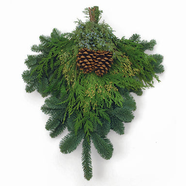 22" Mixed Evergreen Swag