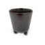 3" Organic Ceramic Pot - Burnt