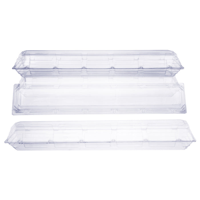 Clear Large Dozen Rose Box - 30 Inch