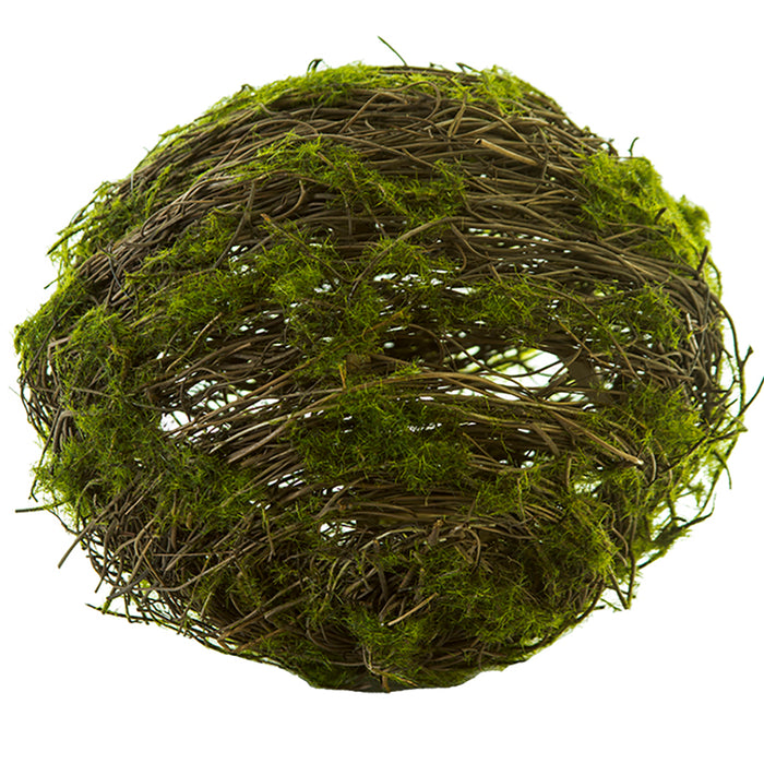 7.5" In Twig Moss Ball