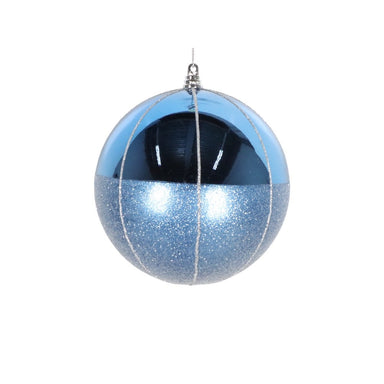 150 Mm Ball Ornament - Ice Blue
