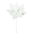 19 in Poinsettia Stem - Grey