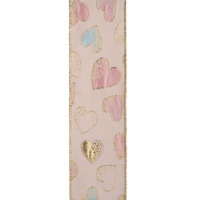 #40 Wired Hartlyn Ribbon - Blush