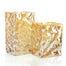 Opalescent Rectangle Vase - Primrose Glaze