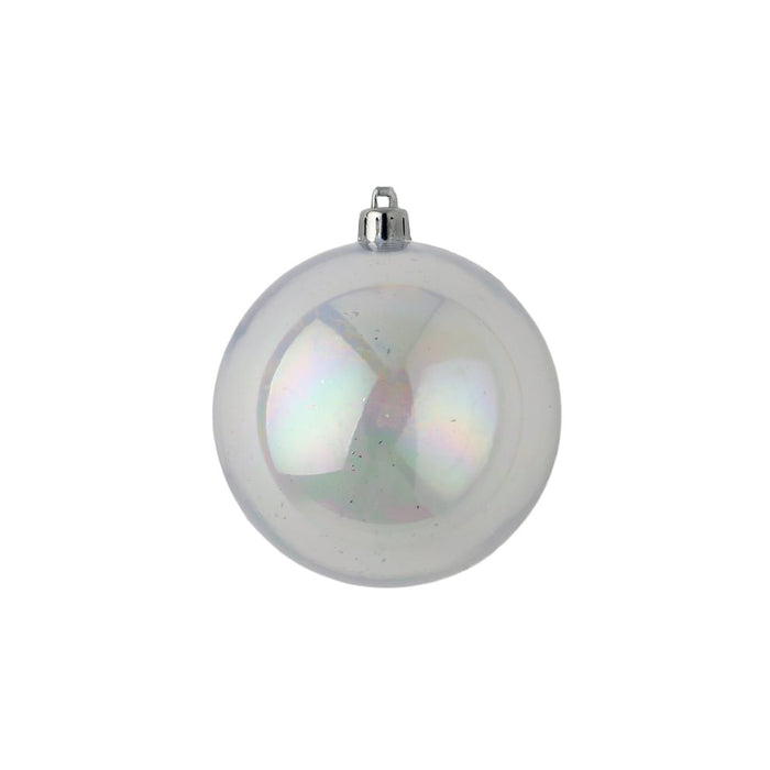 Plastic Iridescent Ball Ornaments