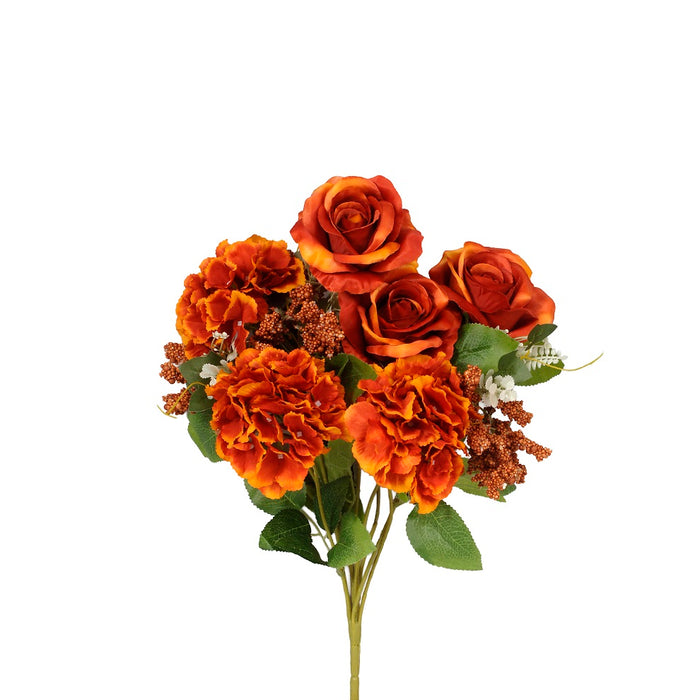 Rose/Hydrangea/Berry Bush - Orange/Rust
