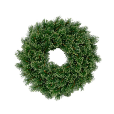 Vinyl Cashmere Pine Double Wreath