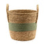 Sage Seagrass Tree Cover Basket Medium