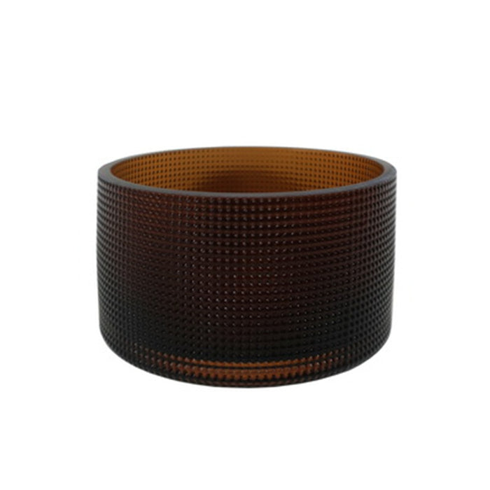 7.1 in Glass Bowl - Brown