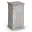 Clay Pedestal Column - Light Grey