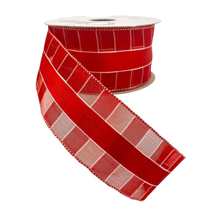 #9 Wired Bryant Ribbon - Red