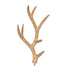 25" Plastic Antler Stem - Gold