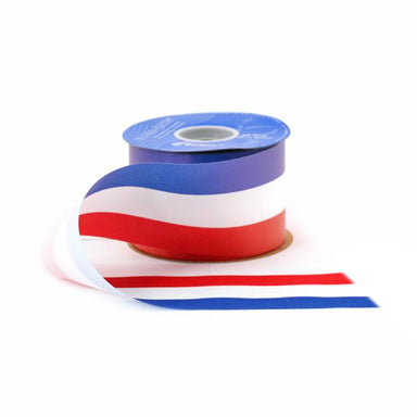 #9 Tricolor Red/White/Blue Ribbon