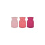 6.25" Embossed Vase - Shades of Pink