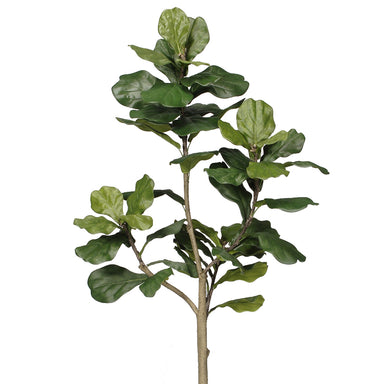 5 Ft Potted Fiddle Tree - Green