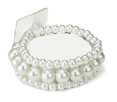 Bubble Bath Beaded Bracelet- Sugar