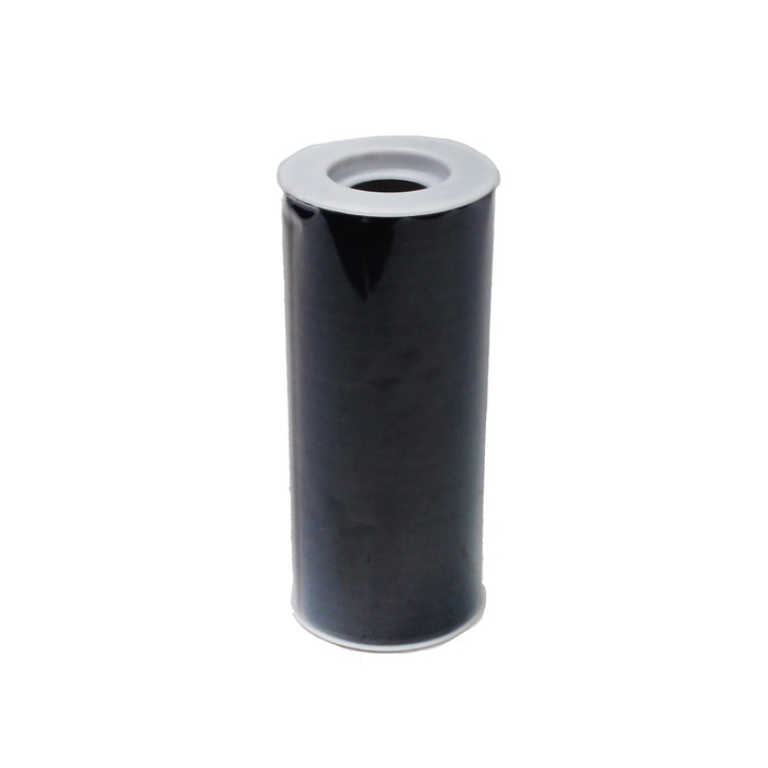 6" Organza Black 25 yds