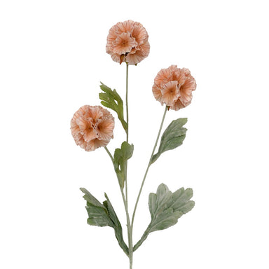 27 in Polyester Scabiosa Seed Pod Spray