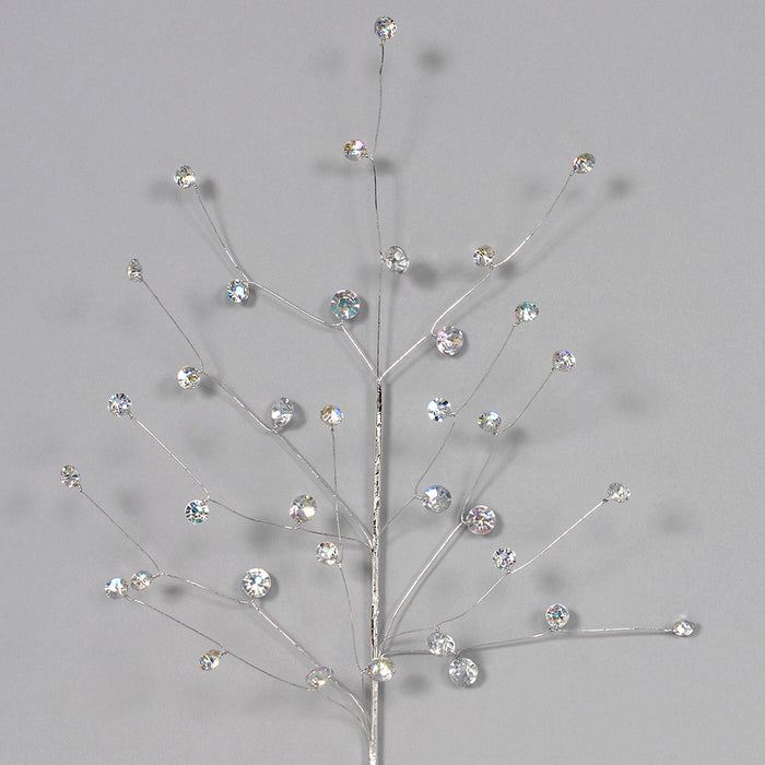 Round Iridescent Jewel Spray