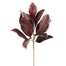 18 in Snowy Magnolia Leaf Pick - Burgundy
