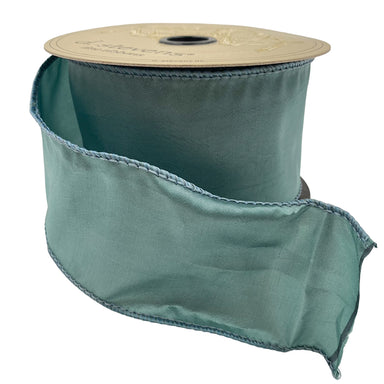 2.5" Simply Taffeta Ribbon - Celadon
