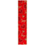 #9 Wired Marina Ribbon - Red/Gold