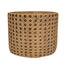 6.5" Woven Pattern Planter