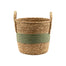 Sage Seagrass Tree Cover Basket Small