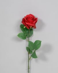 25"L Polyester Rose - Red