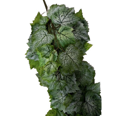 66" Vinyl Grape Leaves Bush Vine - Dusty Green