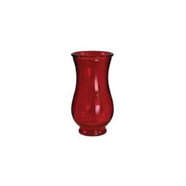 9" Ruby Red Tara Vase