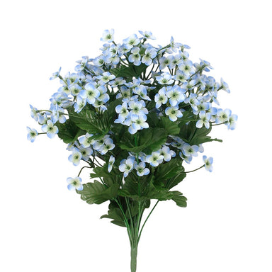 Polyester Forget-Me-Not Bush - Blue