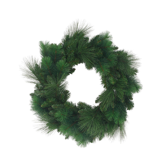48 in Hardneedle Green Canyon Double Wreath