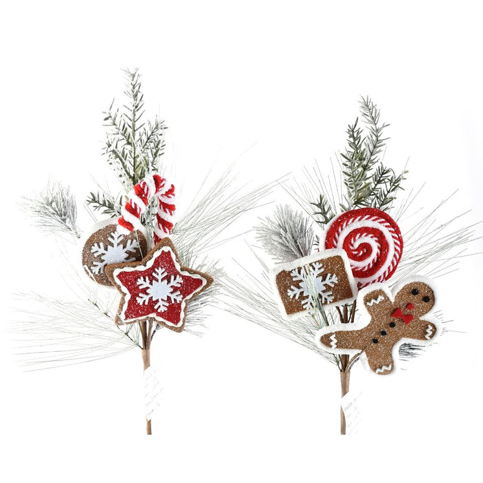 Gingerbread Cookie Picks