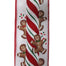 2.5 in Gingerbread Ribbon - White/Red