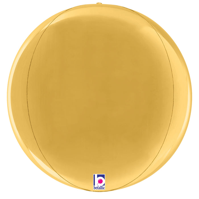 22" Globe Balloon - Gold