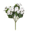 15 in Impatiens Bush - White