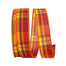 1 1/2 in Tierra Tonal Plaid Wired Edge Ribbon - Multicolor