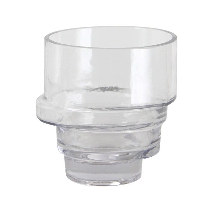 4.75 x 5.5 x 5 in Kartell Mini Glass Vase