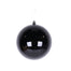 200 mm Plastic Ball Ornament - Shiny Black