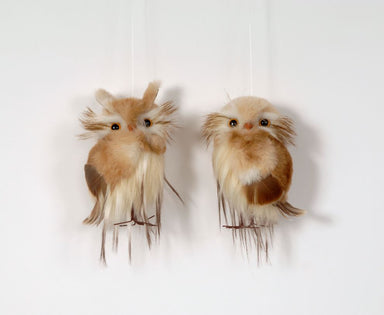 Plush Hanging Owl Ornaments