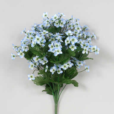 Polyester Forget-Me-Not Bush - Blue