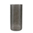 4.75 x 5.5 x 5 in Kartell Mini Glass Vase - Black