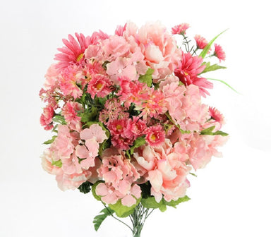 Peony/Gerber Daisy/Hydrangea/Daisy Bush - Pink Mix