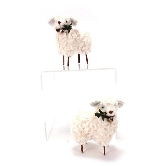 Arctic Lamb Ornament - White